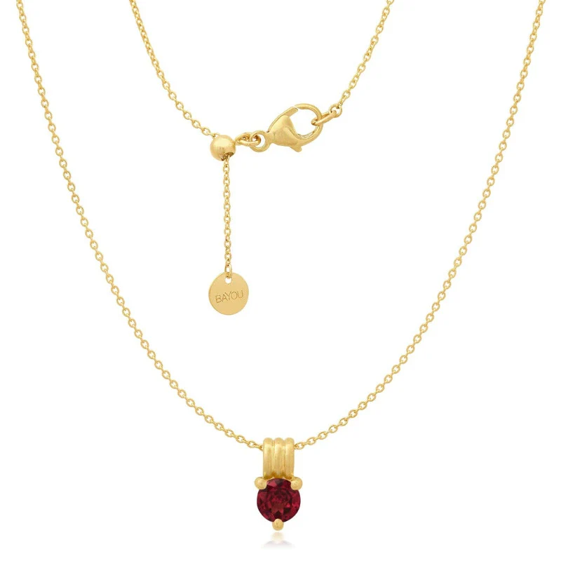 Wholesale Women's Stacking Style Zodiac Zircon Stainless Steel Pendant Necklace Electroplated 18K Gold Color Retention - Image 13