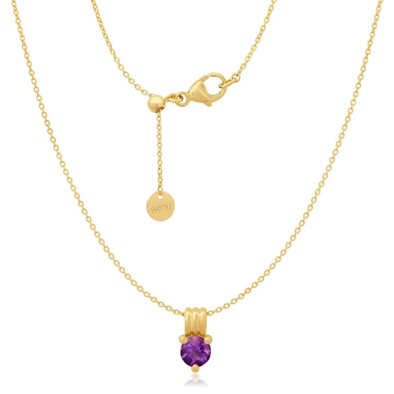 Wholesale Women's Stacking Style Zodiac Zircon Stainless Steel Pendant Necklace Electroplated 18K Gold Color Retention - Image 6