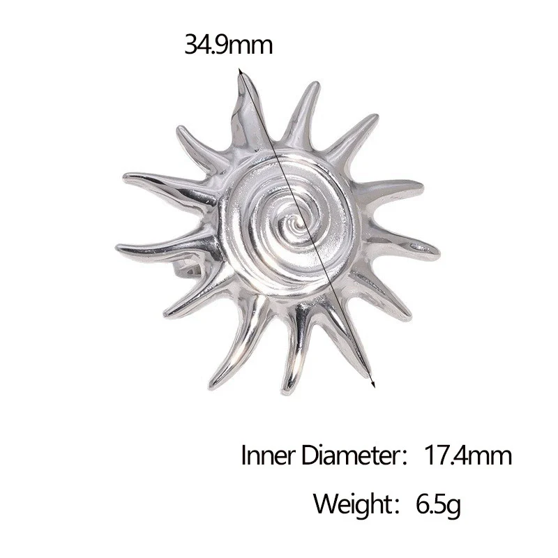 Wholesale Women's Stainless Steel Electroplated Constellation Open Ring Hand Jewelry - Image 6