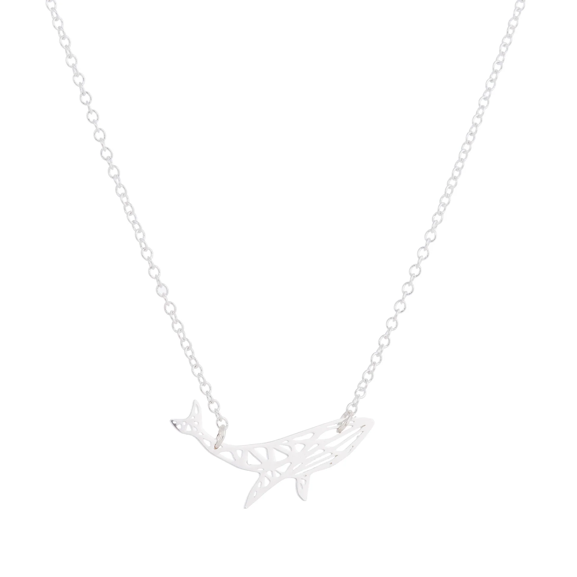 Wholesale Women's Stainless Steel Ochain Necklace With Simple Style And Marine Animal Pattern - Image 5