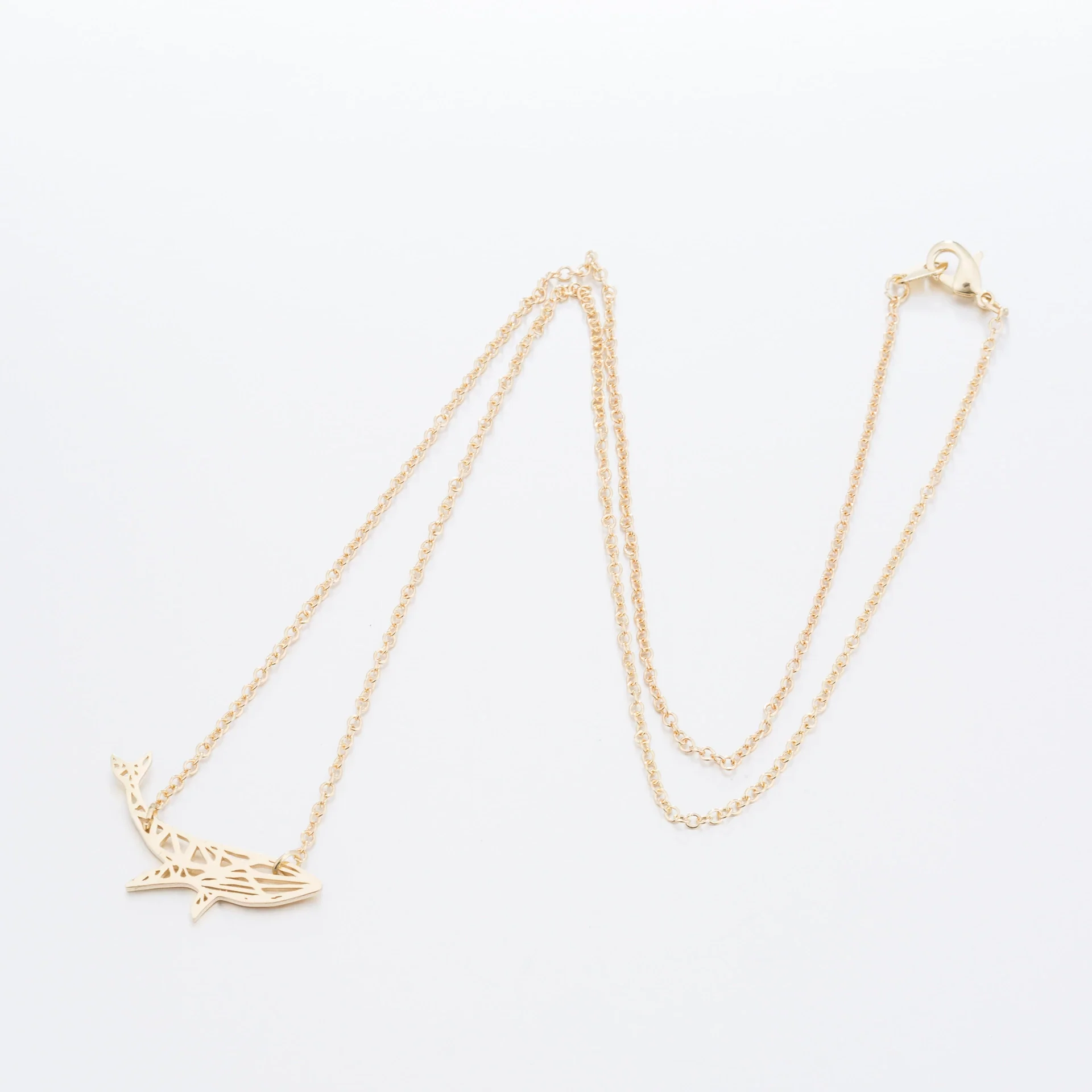 Wholesale Women's Stainless Steel Ochain Necklace With Simple Style And Marine Animal Pattern - Image 6