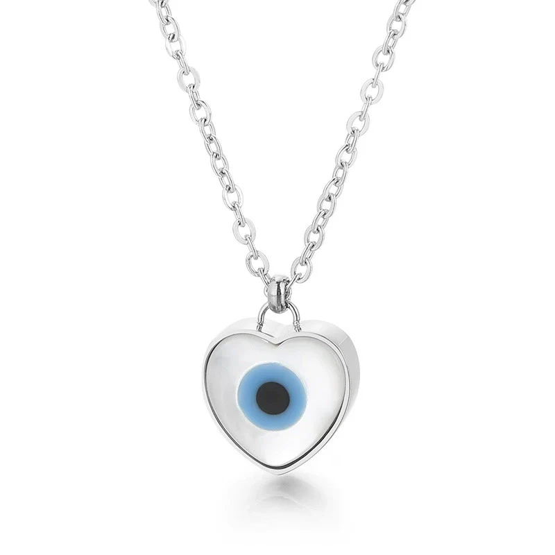 Wholesale Women's Titanium Steel 18K Real Gold Plated Jewelry Devil's Eye Animals Zodiac Pendant Necklace - Image 12