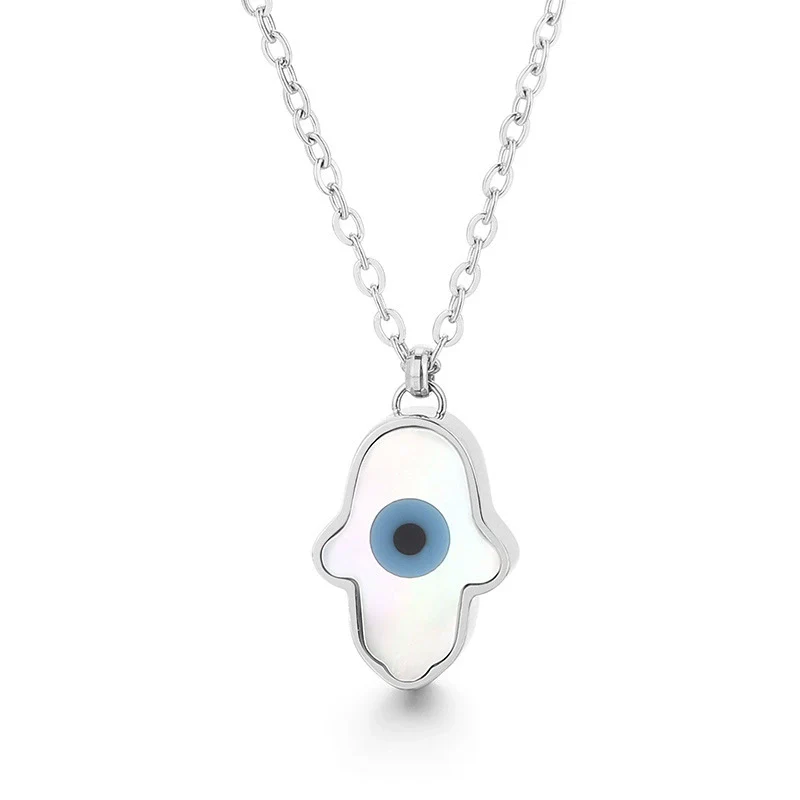 Wholesale Women's Titanium Steel 18K Real Gold Plated Jewelry Devil's Eye Animals Zodiac Pendant Necklace - Image 9