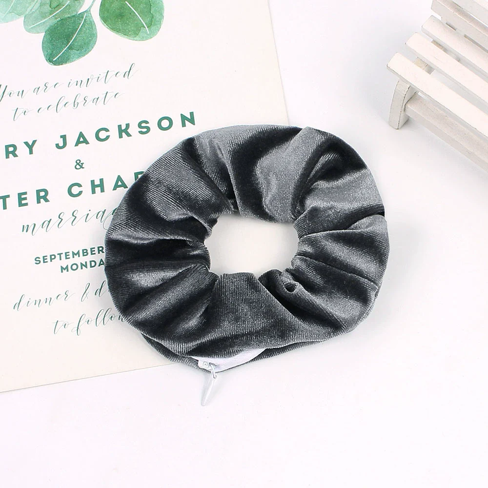 Wholesale Women's Velvet Cloth Purely Handmade Pig Intestine Hair Ring - Image 11