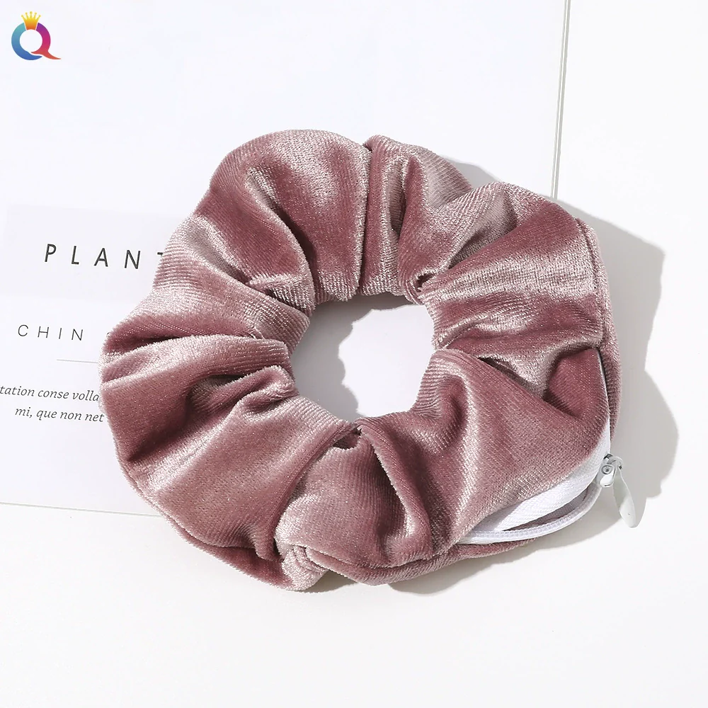 Wholesale Women's Velvet Cloth Purely Handmade Pig Intestine Hair Ring - Image 14
