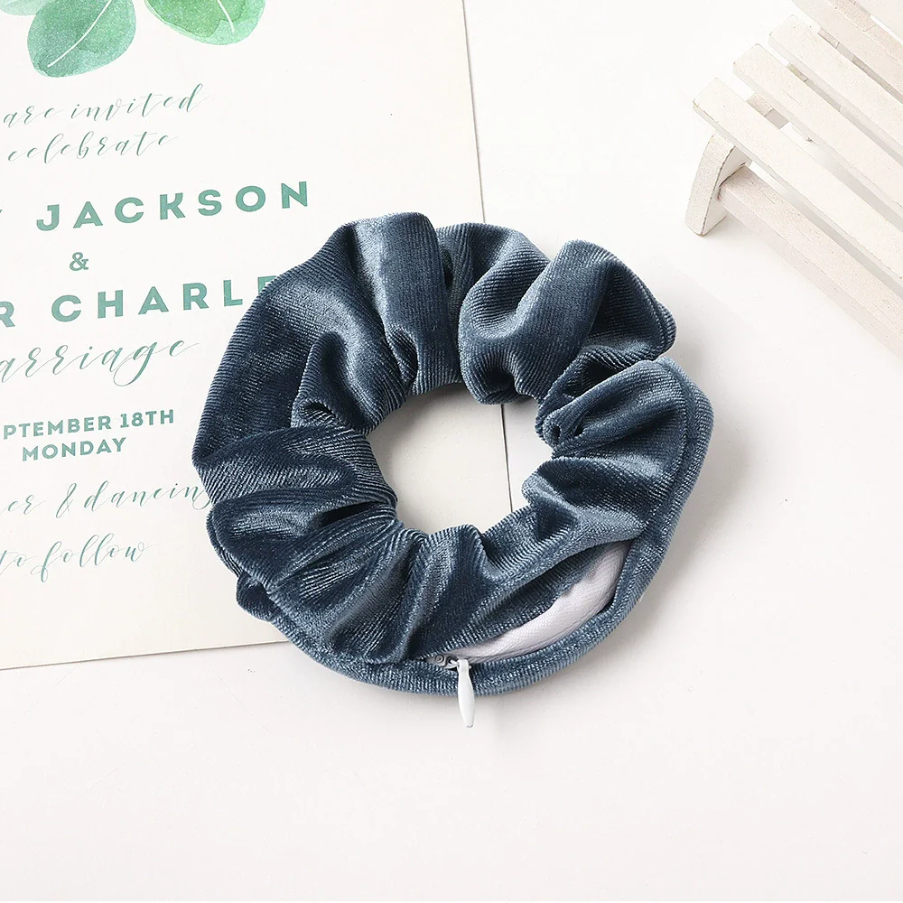 Wholesale Women's Velvet Cloth Purely Handmade Pig Intestine Hair Ring - Image 17