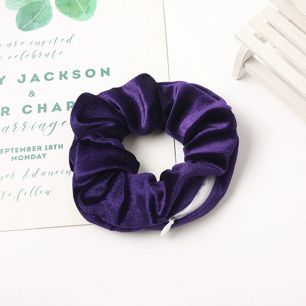 Wholesale Women's Velvet Cloth Purely Handmade Pig Intestine Hair Ring - Image 22