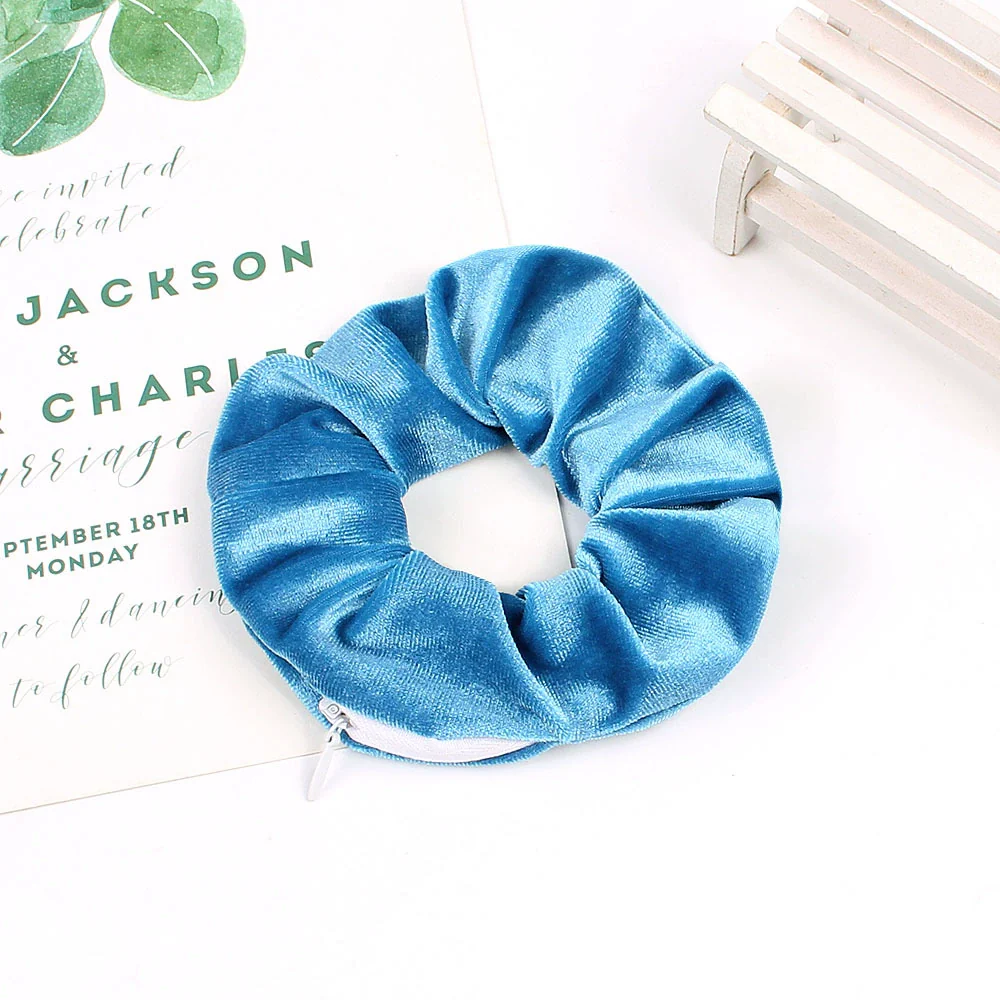 Wholesale Women's Velvet Cloth Purely Handmade Pig Intestine Hair Ring - Image 24