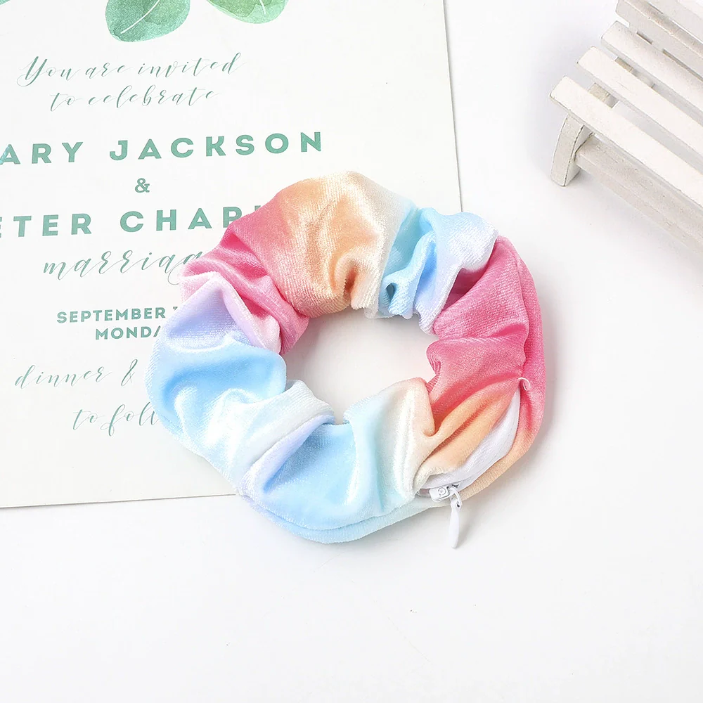 Wholesale Women's Velvet Cloth Purely Handmade Pig Intestine Hair Ring - Image 32