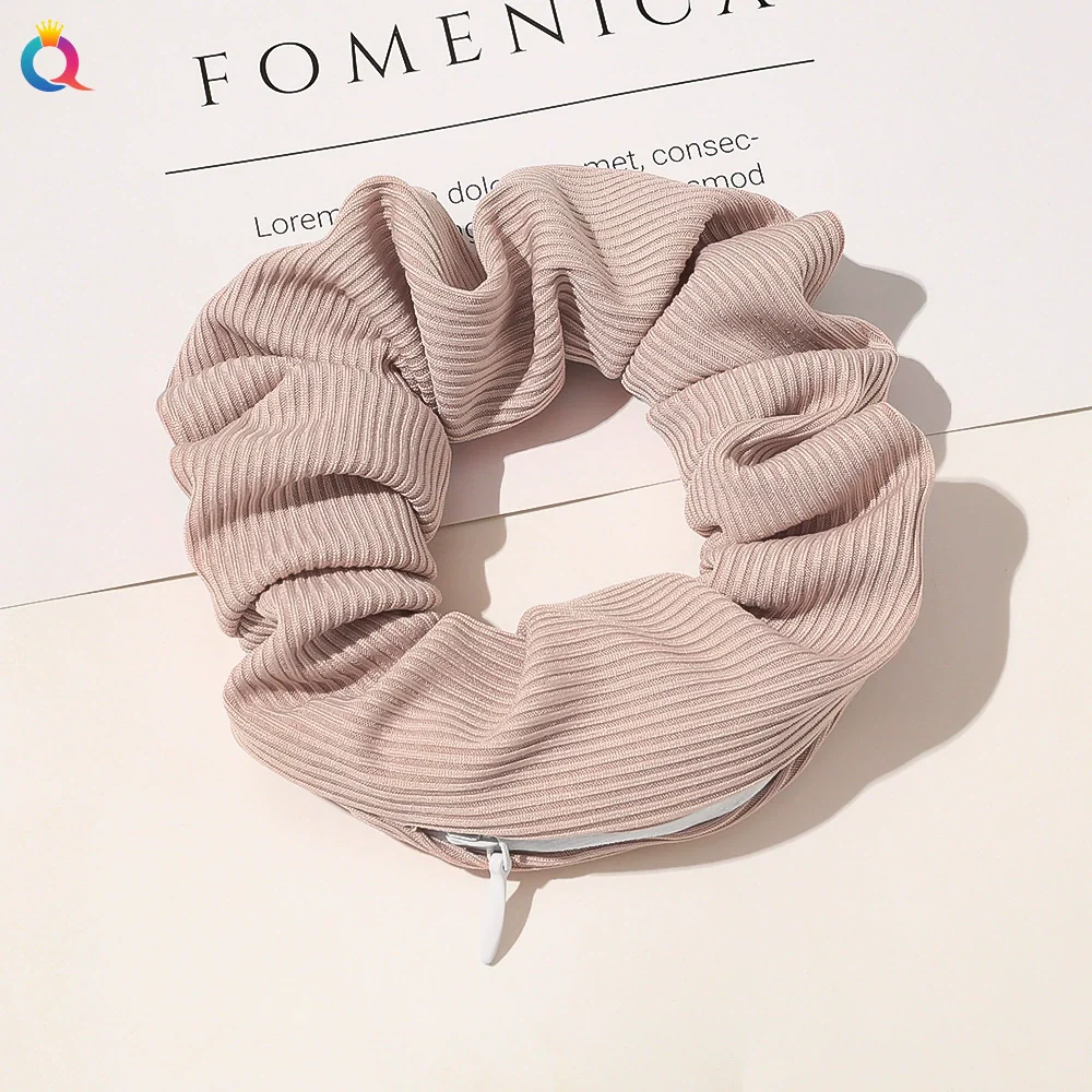 Wholesale Women's Velvet Cloth Purely Handmade Pig Intestine Hair Ring - Image 6