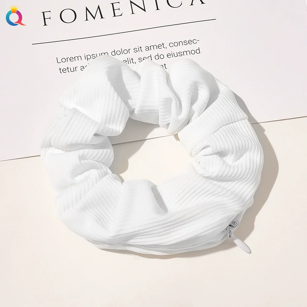 Wholesale Women's Velvet Cloth Purely Handmade Pig Intestine Hair Ring - Image 8