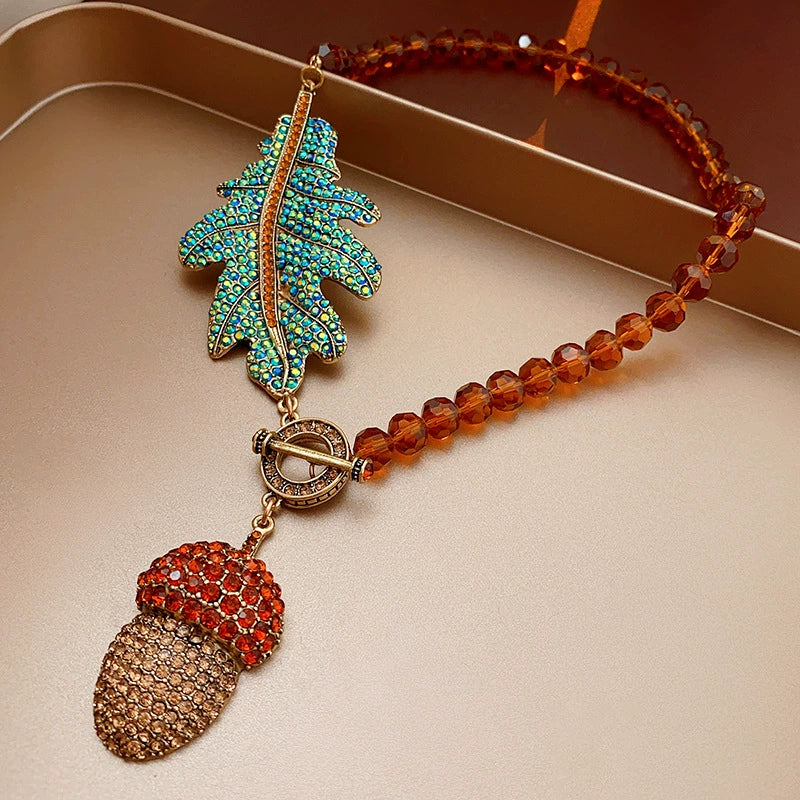Wholesale Women's Vintage Alloy Geometric Drop Necklace With Electroplating And String Of Pearls Chain - Image 11