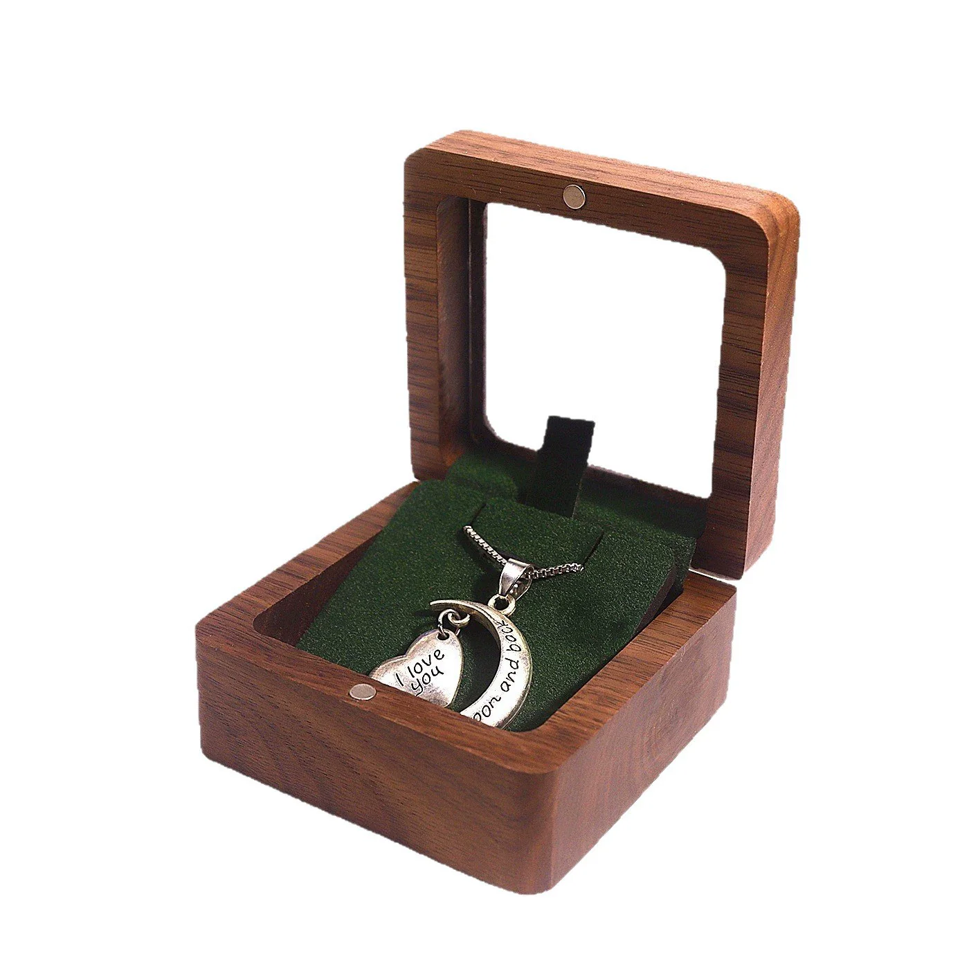 Wholesale Wooden Jewelry Box For Women's Necklaces And Pendants - Image 4