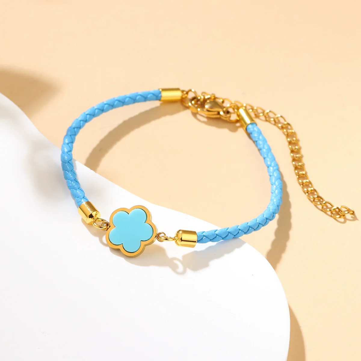 Wholesale Zodiac Year Red Rope Bracelet For Women Zinc Alloy Fourleaf Clover Seiko Style - Image 11