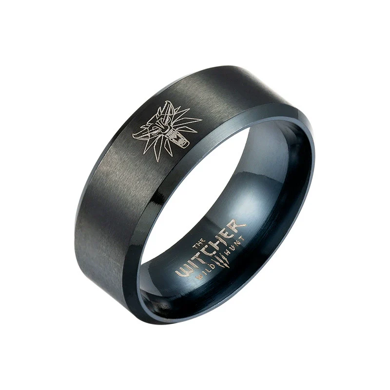Wolf Head 316L Stainless Steel Ring Unisex Geometric Electroplated - Image 4