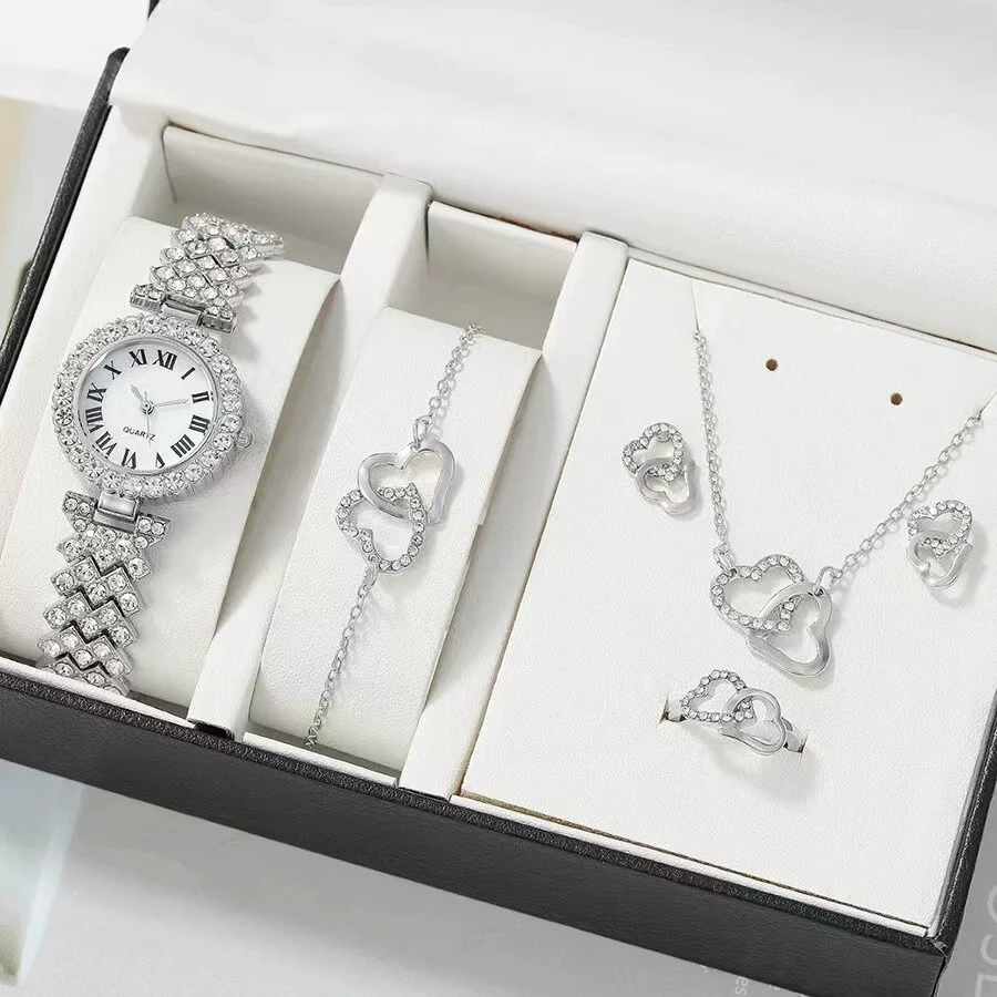 Women's Alloy And Stainless Steel Casual Fashion Rectangle Dial Quartz Watch - Image 11