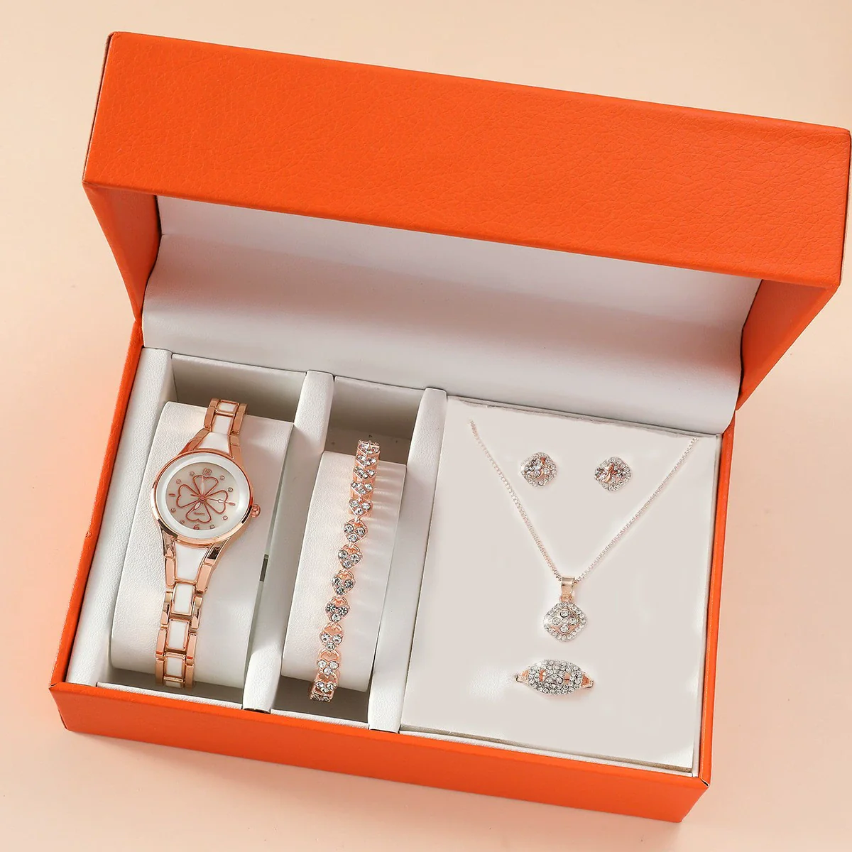 Women's Alloy And Stainless Steel Casual Fashion Rectangle Dial Quartz Watch - Image 16
