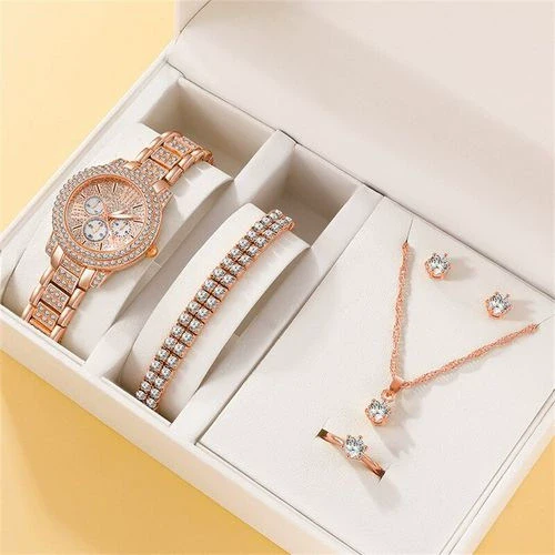 Women's Alloy And Stainless Steel Casual Fashion Rectangle Dial Quartz Watch - Image 29