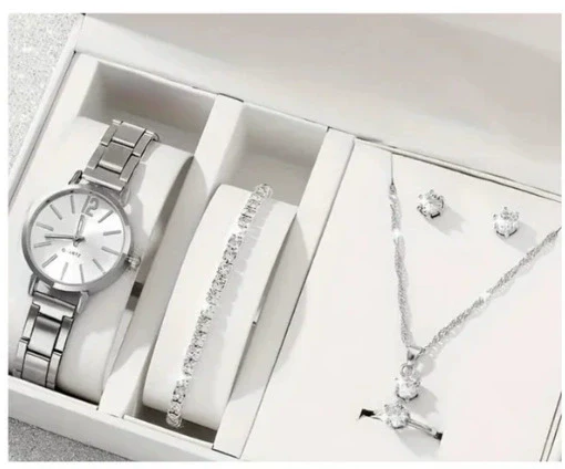 Women's Alloy And Stainless Steel Casual Fashion Rectangle Dial Quartz Watch - Image 30