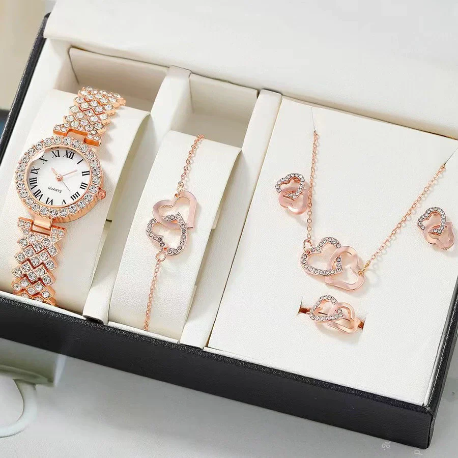 Women's Alloy And Titanium Alloy Casual Fashion Rectangle Dial Quartz Watch - Image 12