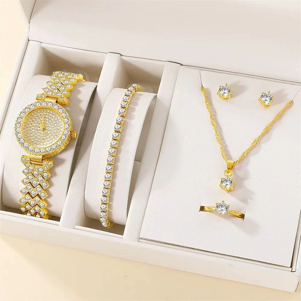 Women's Alloy And Titanium Alloy Casual Fashion Rectangle Dial Quartz Watch - Image 14
