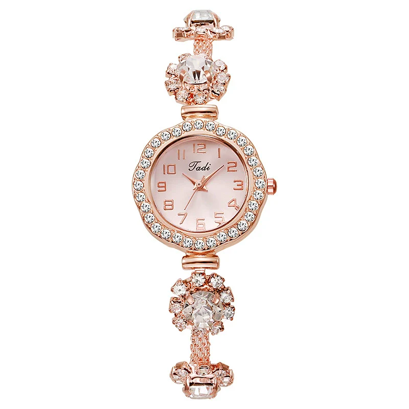 Women's Alloy Bracelet Watch With Fashionable Style And Spiral Crown - Image 4
