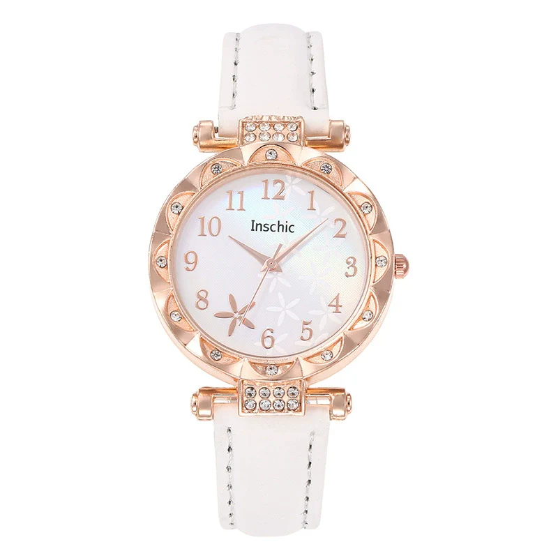 Women's Alloy Case Quartz Belt Watch With Imitation Leather Strap Round Dial Starfish Design Leisure Style - Image 6