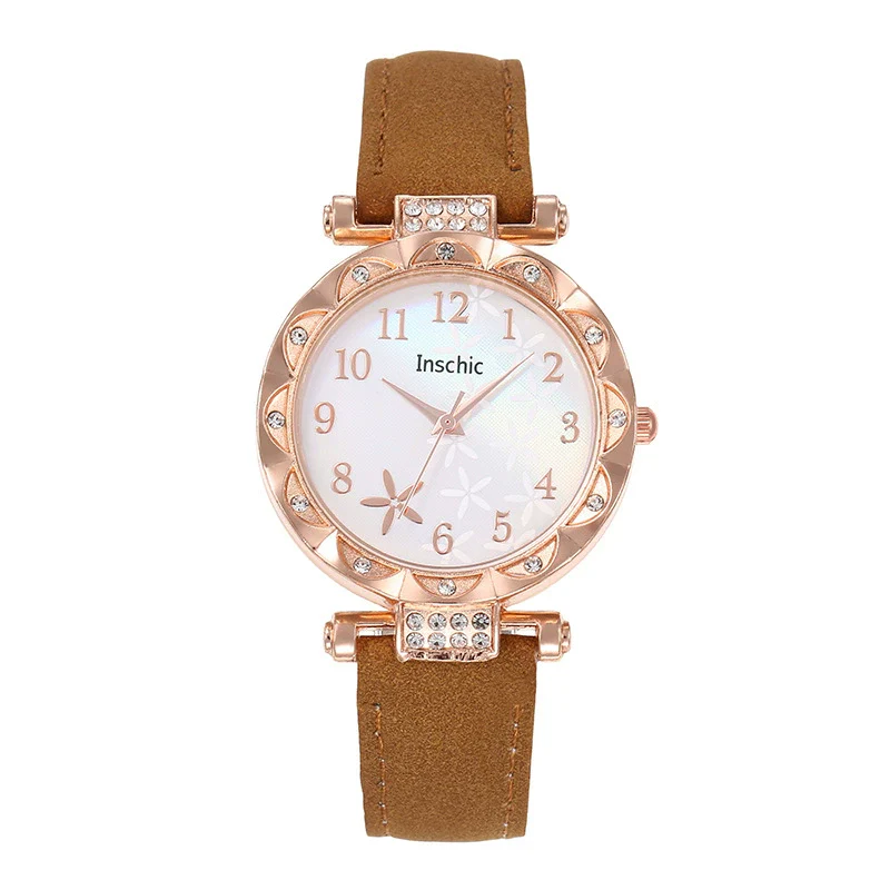 Women's Alloy Case Quartz Belt Watch With Imitation Leather Strap Round Dial Starfish Design Leisure Style - Image 9