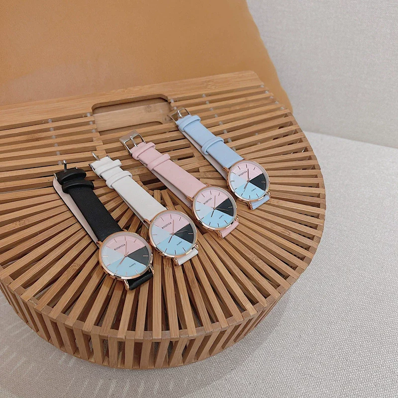 Women's Alloy Case Quartz Watch With Ordinary Glass Mirror In Simple Casual Style