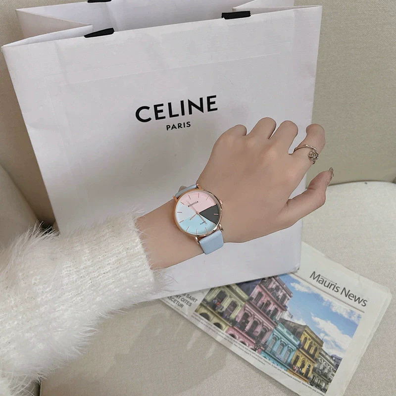 Women's Alloy Case Quartz Watch With Ordinary Glass Mirror In Simple Casual Style - Image 5