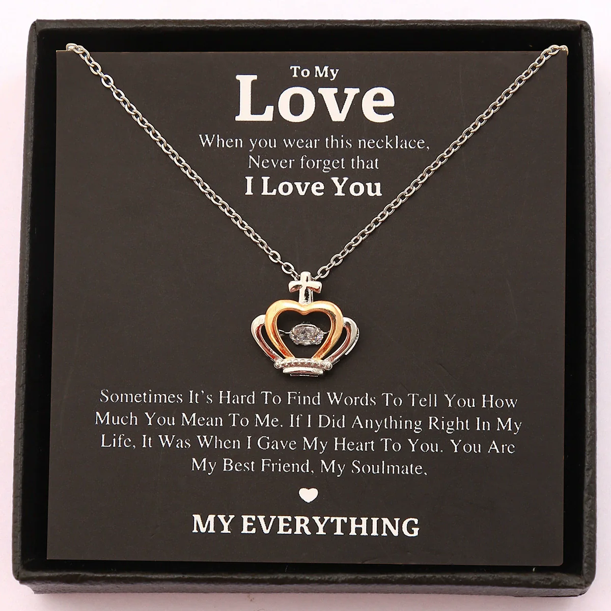 Women's Alloy Necklace Geometric Shape Electroplated With Heart And Star Patterns - Image 3