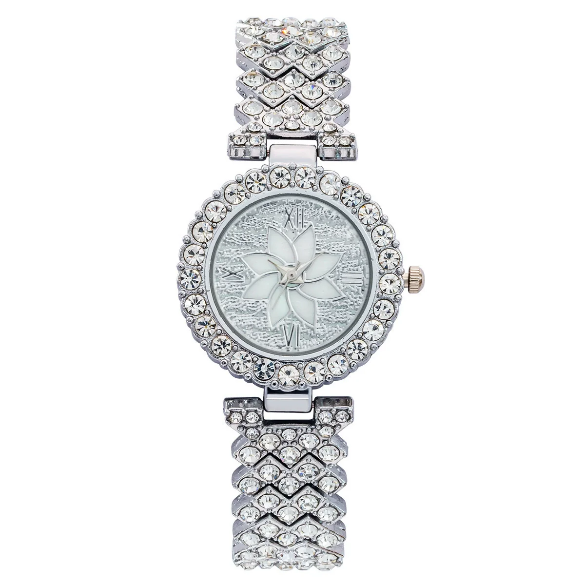Women's Alloy Quartz Fashion Watch With Round Dial And Stainless Steel Clasp - Image 10
