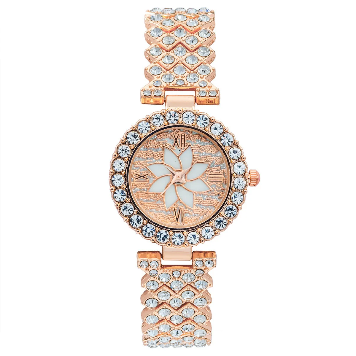 Women's Alloy Quartz Fashion Watch With Round Dial And Stainless Steel Clasp - Image 11