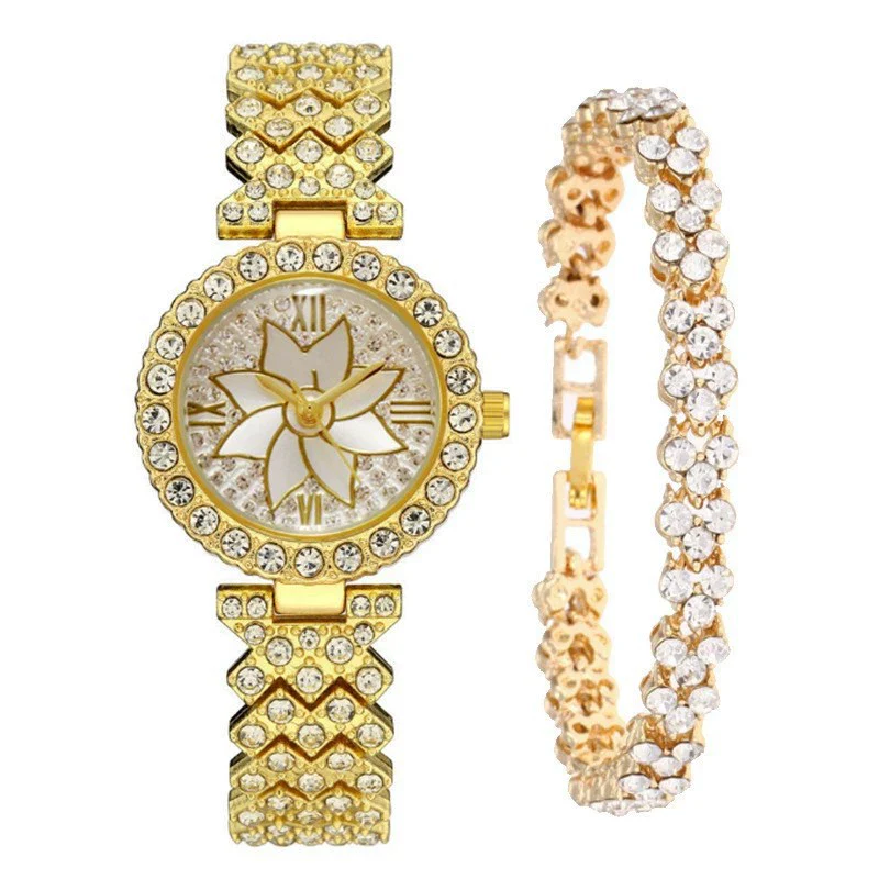 Women's Alloy Quartz Fashion Watch With Round Dial And Stainless Steel Clasp - Image 12