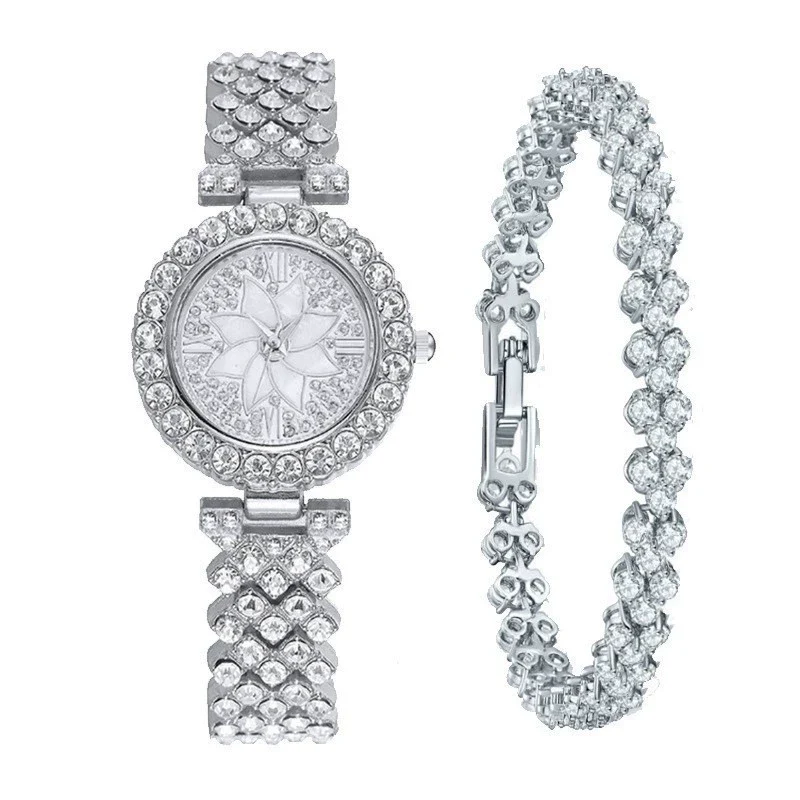 Women's Alloy Quartz Fashion Watch With Round Dial And Stainless Steel Clasp - Image 13