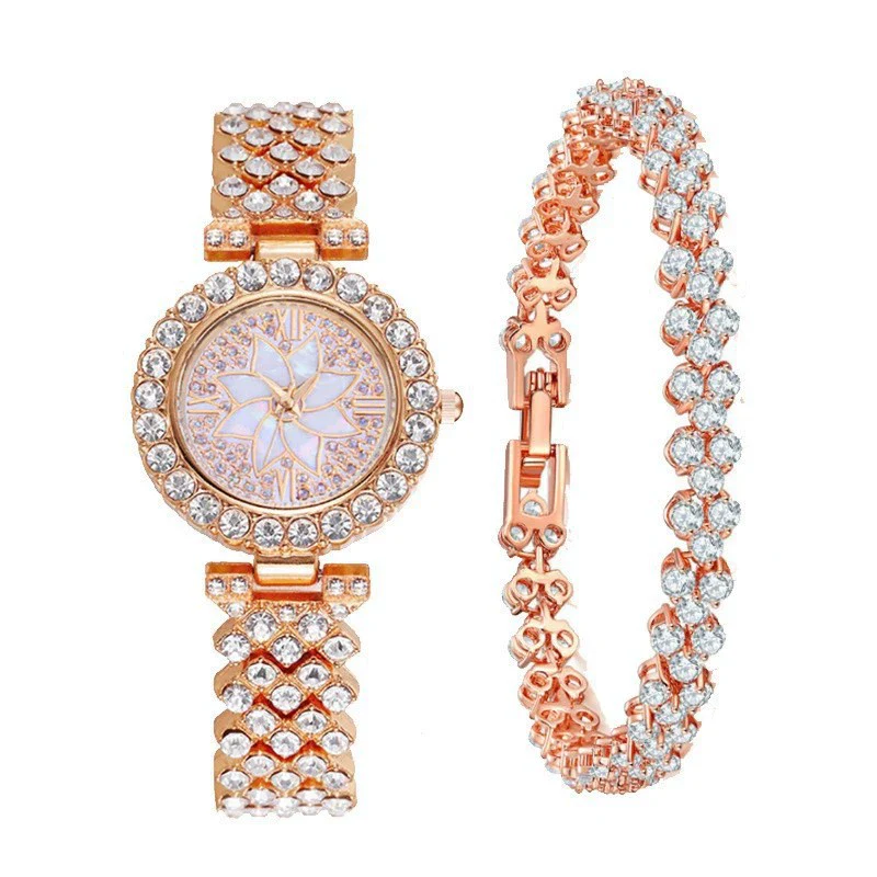 Women's Alloy Quartz Fashion Watch With Round Dial And Stainless Steel Clasp - Image 14