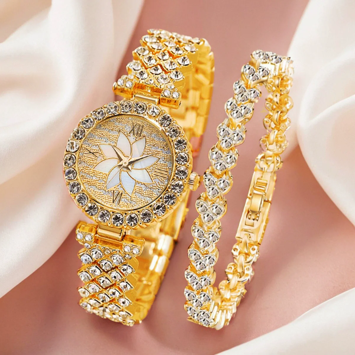Women's Alloy Quartz Fashion Watch With Round Dial And Stainless Steel Clasp - Image 18