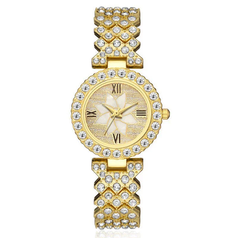 Women's Alloy Quartz Fashion Watch With Round Dial And Stainless Steel Clasp - Image 9