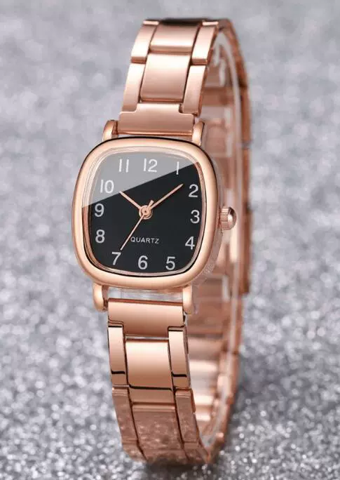 Women's Alloy Strap Round Dial Quartz Watch Simple And Versatile Style - Image 11