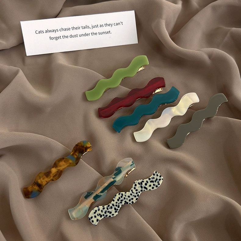 Women's Casual Duckbill Hair Clip Handmade From Acetic Acid Material
