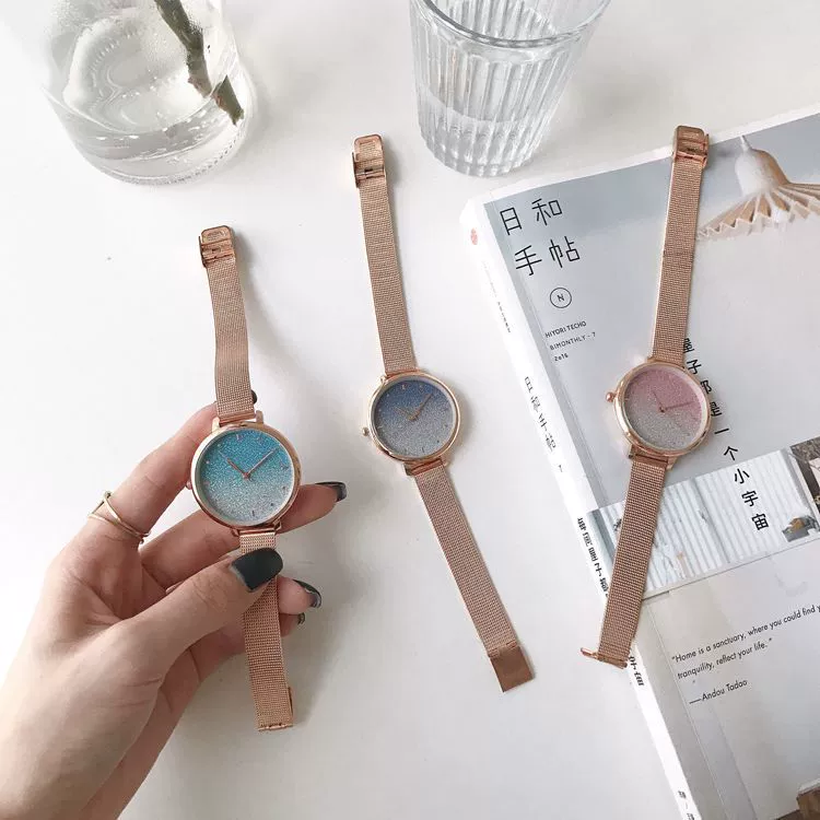 Women's Casual Fashion Alloy And Stainless Steel Chain Watch With Round Dial - Image 2
