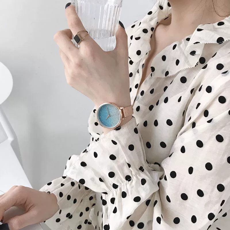 Women's Casual Fashion Alloy And Stainless Steel Chain Watch With Round Dial - Image 3