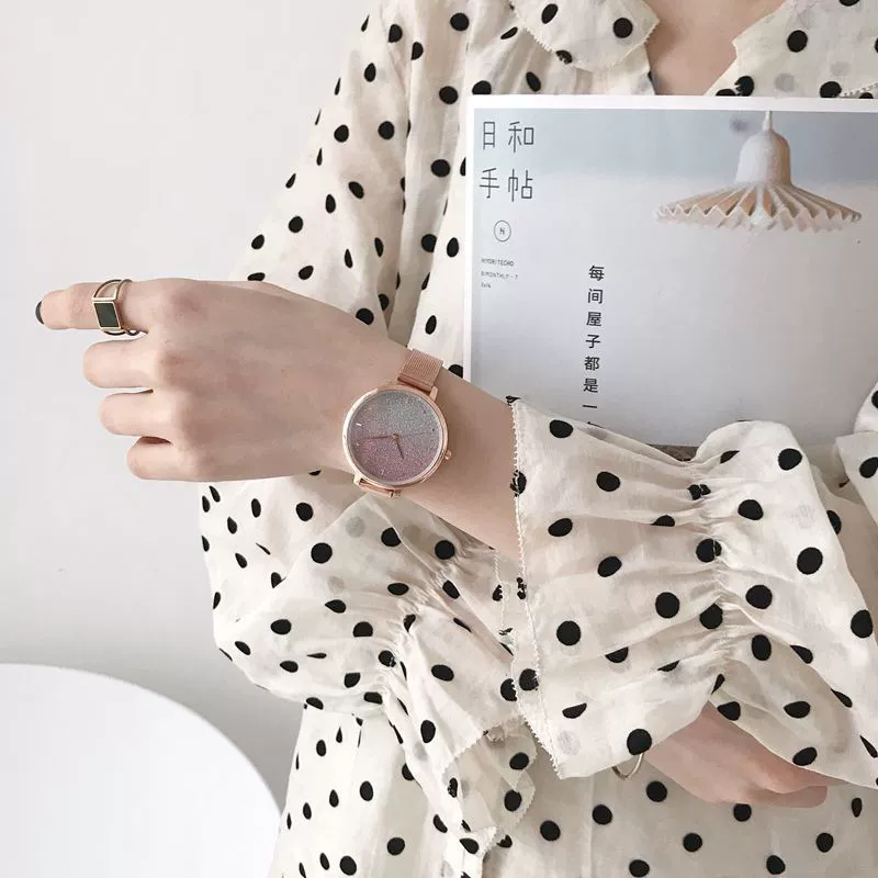 Women's Casual Fashion Alloy And Stainless Steel Chain Watch With Round Dial - Image 4