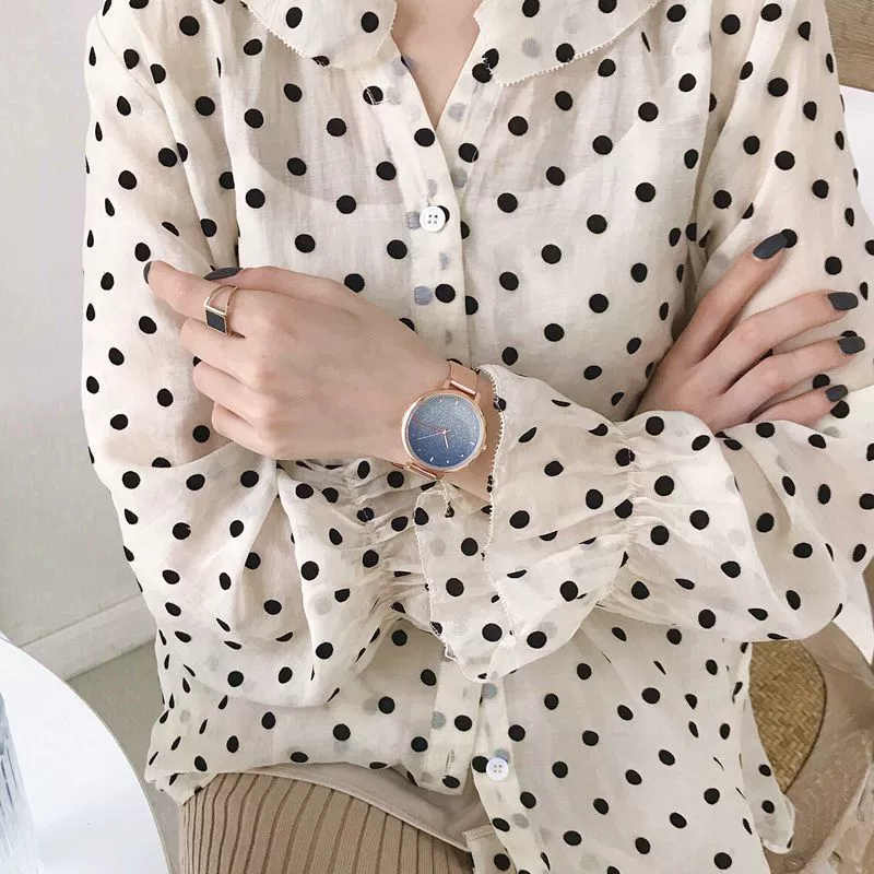 Women's Casual Fashion Alloy And Stainless Steel Chain Watch With Round Dial - Image 5
