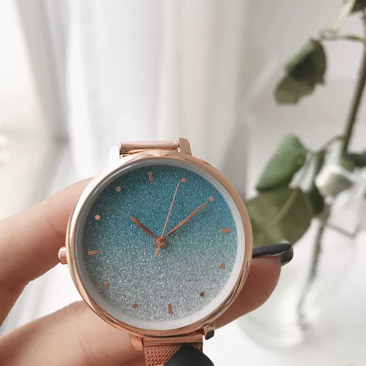 Women's Casual Fashion Alloy And Stainless Steel Chain Watch With Round Dial - Image 6