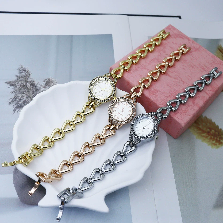 Women's Casual Fashion Quartz Watch With Alloy Case And Strap Round Dial - Image 2