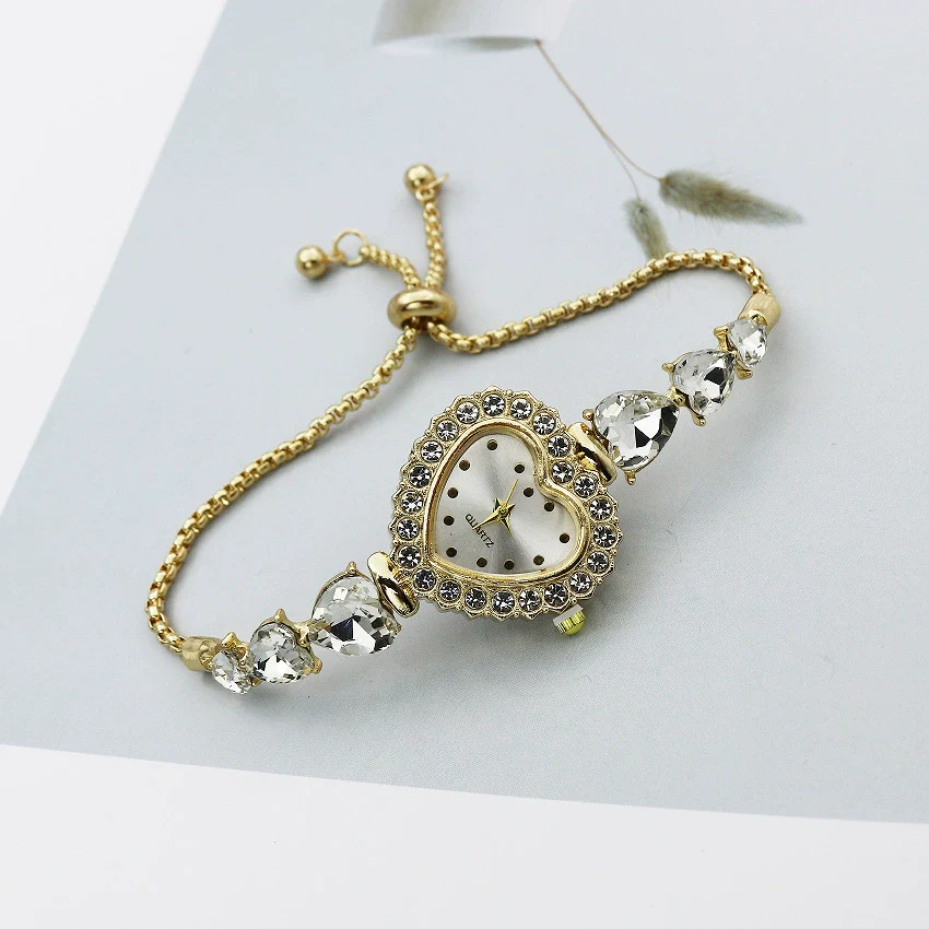 Women's Casual Luxury Fashion Quartz Bracelet Watch With Stainless Steel Strap And Alloy Case - Image 2