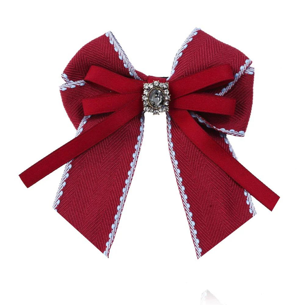 Women's Cloth Bow Tie Brooch Clothing Accessories - Image 6