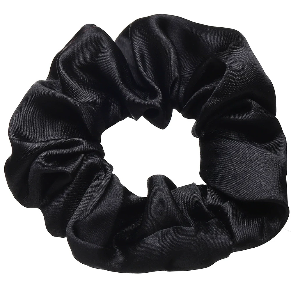 Women's Cloth Handmade Simple Fashion Retro Solid Color Hair Ring Hair Accessories - Image 10