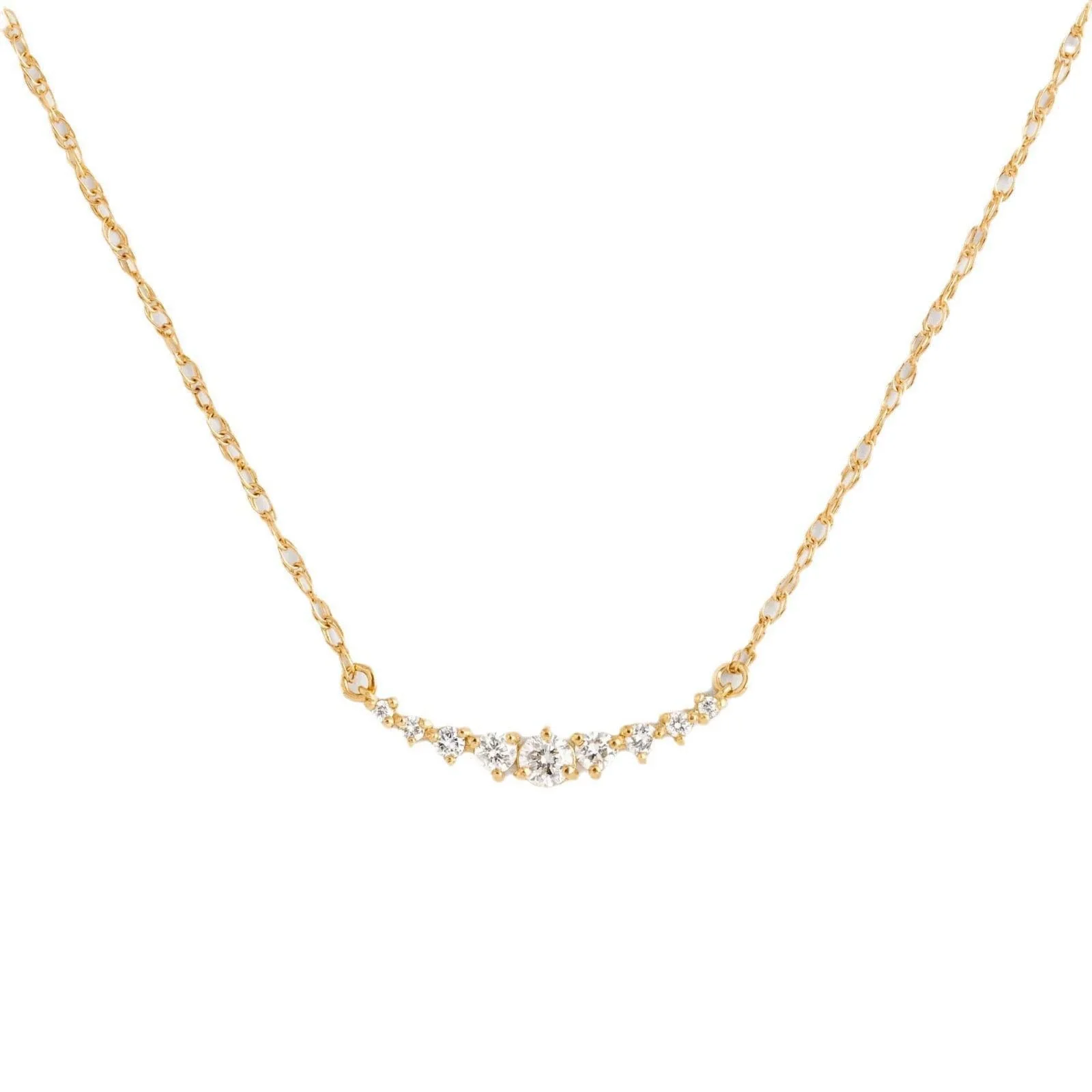 Women's Copper Zircon Microinlaid Geometric Smiling Face Shape Fashionable Light Luxury Necklace - Image 5